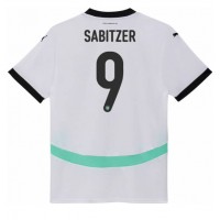 Maglia Calcio Austria Marcel Sabitzer #9 Seconda Divisa Europei 2024 Manica Corta